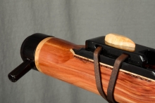 Eastern Red Cedar Native American Flute, Minor, Bass A-3, #L19G (6)